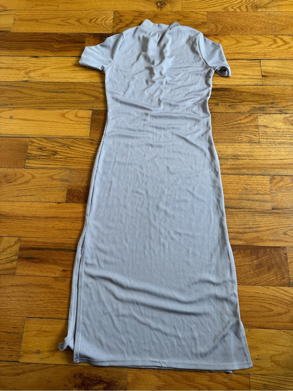 PRETTYLITTLETHING Ribbed Midi Dress - Picture 2 of 3